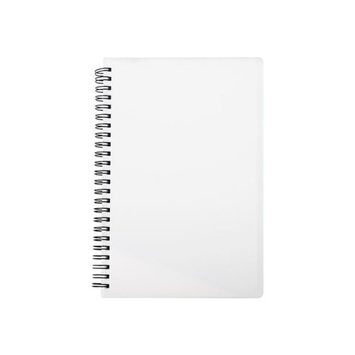 Plastic Cover Notebook A5 with Black Line (Glossy) Thumbnail
