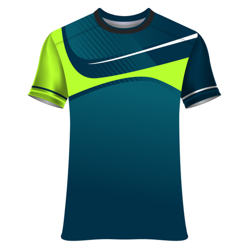 Green Esport Design Full Print Roundneck Shirt Thumbnail
