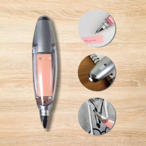 Silver Ballpen with Sticky Note Thumbnail