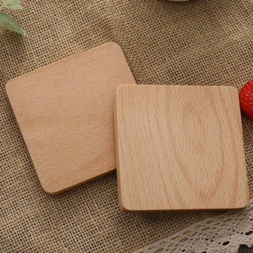 Square Wooden Coaster Thumbnail