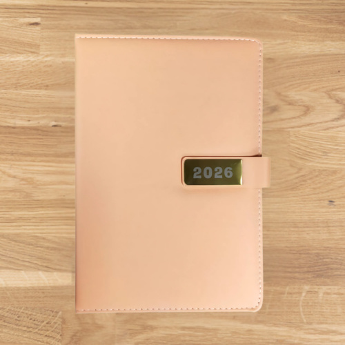 Leather Cover Planner with Magnetic Clip Thumbnail