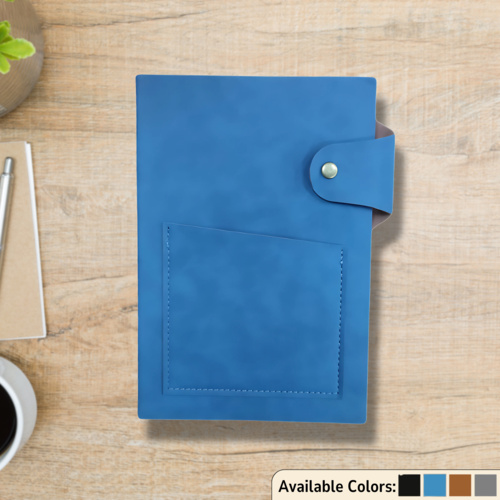 Leather Journal w/ Clip Thumbnail