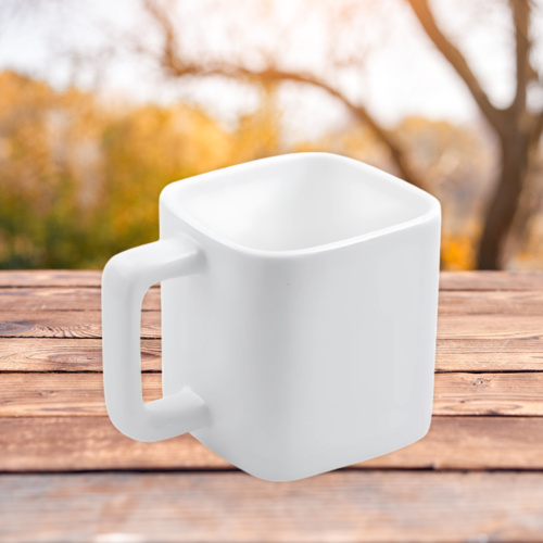 11oz Square White Mug Thumbnail