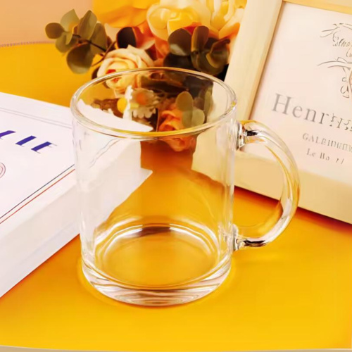 Clear Glass Mug 11 oz Thumbnail