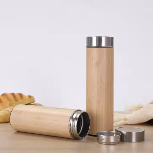 Bamboo Stainless Lid Tumbler 450ml Thumbnail