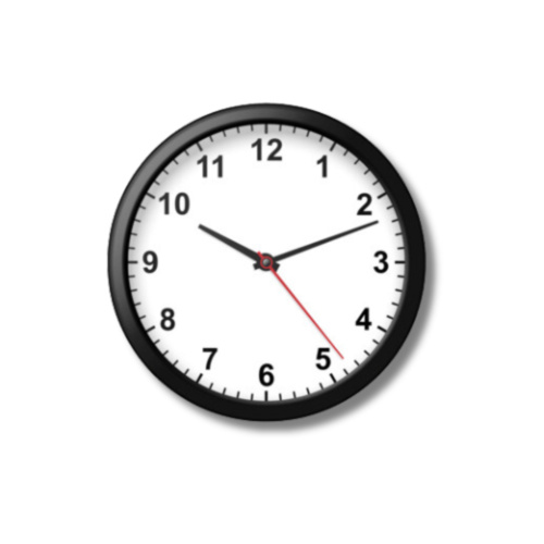 10" Acrylic Wall Clock Thumbnail
