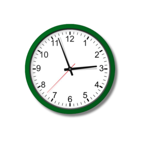 12" Wall Clock Thumbnail