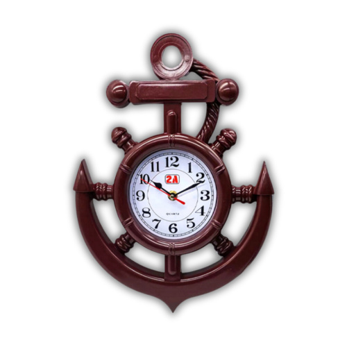 Anchor Design Wall Clock 13x16" Thumbnail