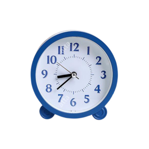 Modern Analog Plastic Alarm Clock Circle Thumbnail