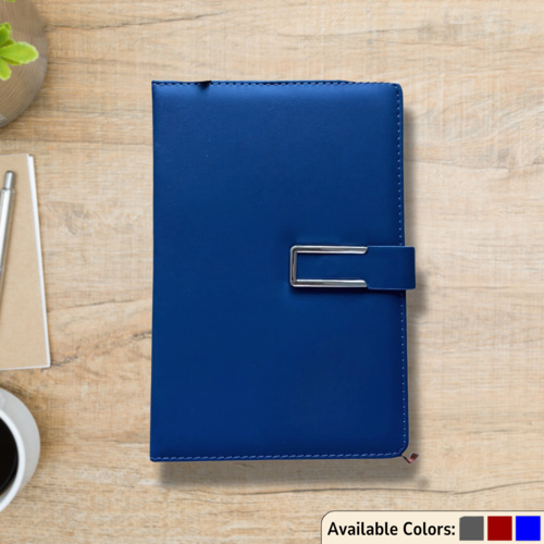 A5 Leather Journal w/ Magnetic Snap & Pen Holder Thumbnail