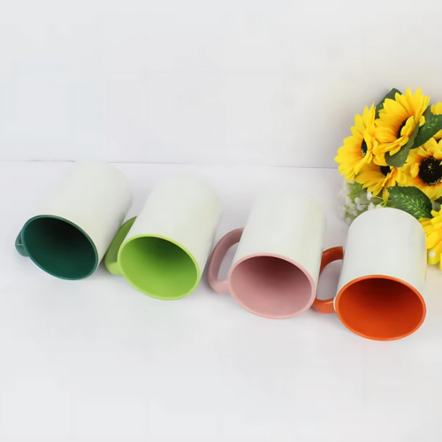 15 oz Colored Inner Rim & Handle Mug  Thumbnail