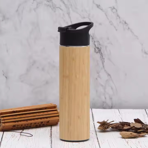 Bamboo Tumbler Plastic Lid 500ml Thumbnail