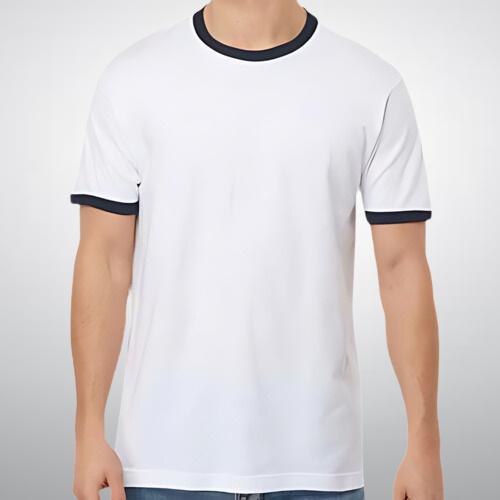 TC Ringer Cotton Roundneck T-shirt Thumbnail