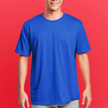 Crown Premium Cotton Round Neck T-Shirt Thumbnail