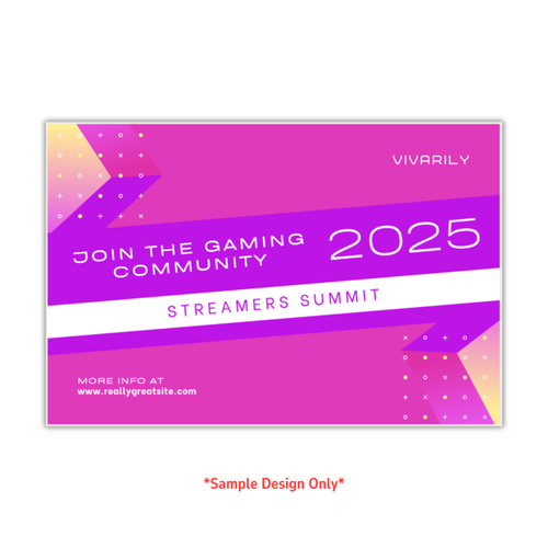 4x6 ft Fabric Banner Thumbnail