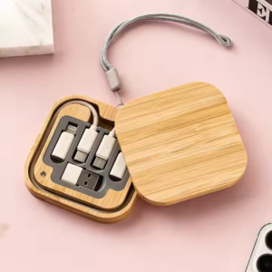 Wood Cord Holder Square Thumbnail