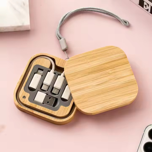 Wood Cord Holder Square Thumbnail