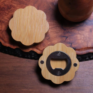 Bamboo Bottle Opener Flower Thumbnail