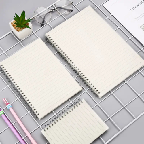 A5 Spring Notebook Frsoted Transparent Cover Thumbnail