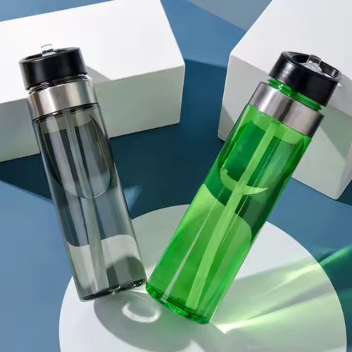 600ml Plastic Tumbler w/ Straw Thumbnail