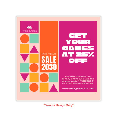 Sintra Board Banner 6x6 ft Thumbnail