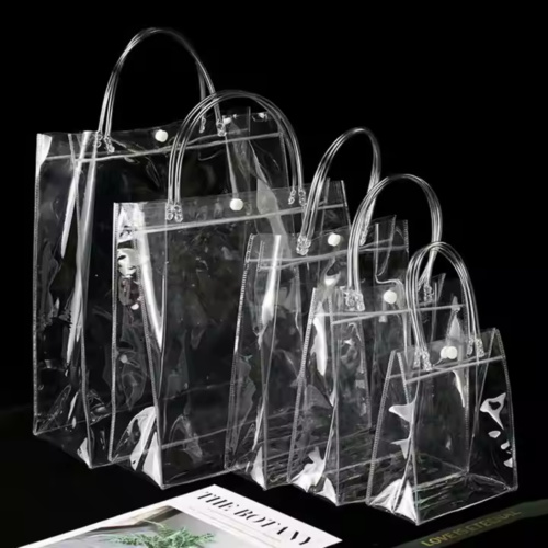 Clear PVC Tote Bag Thumbnail