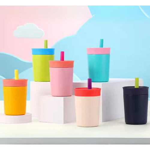 12oz Stainless Steel Insulated Cup W/ Silicon Straw Thumbnail