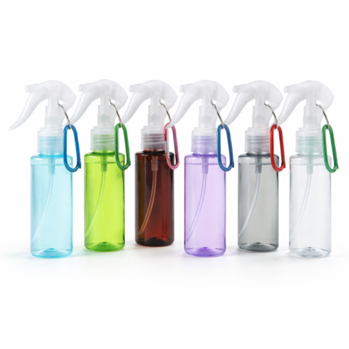 50ml Colored transparent Plastic Bottle w/ Trigger Spray and Hook Thumbnail