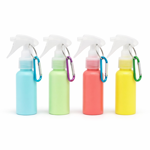 50ml Solid Colored Plastic Bottle w/ Trigger Spray and Hook Thumbnail