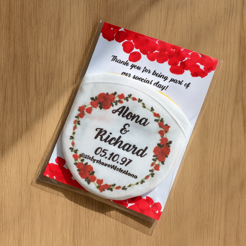 Plastic Foldable Fan Packaging w/ Photo Paper (Printed) Thumbnail