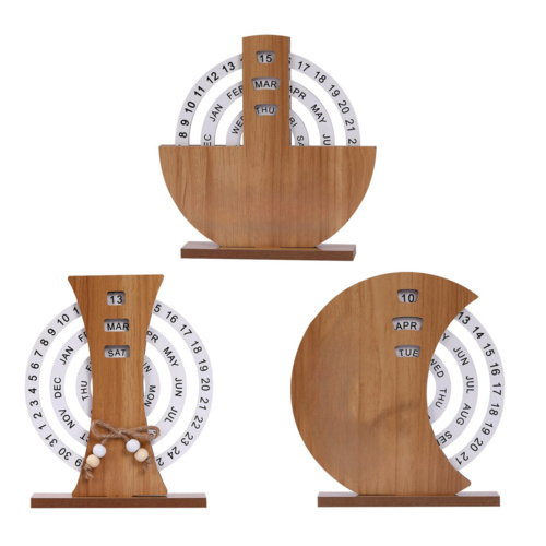 Wooden Perpetual Calendar  Thumbnail