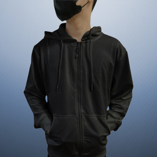 Hoodie Jacket w/ Zipper Thumbnail