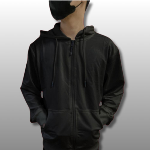 Hoodie Jacket w/ Zipper Thumbnail