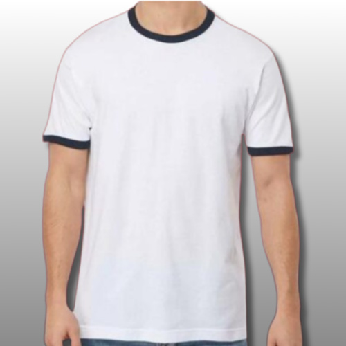 TC Ringer Cotton Roundneck T-shirt Thumbnail