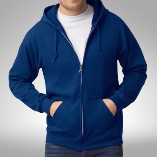 Hoodie Jacket w/ Zipper Heavy Blend Thumbnail