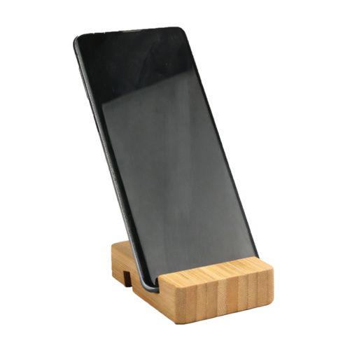Bamboo Cellphone Stand - Small Thumbnail
