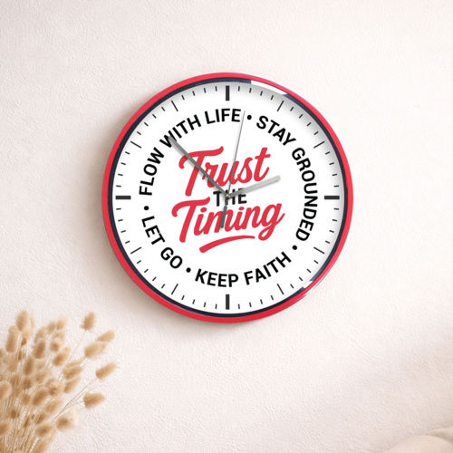 12" Round Clock Thumbnail