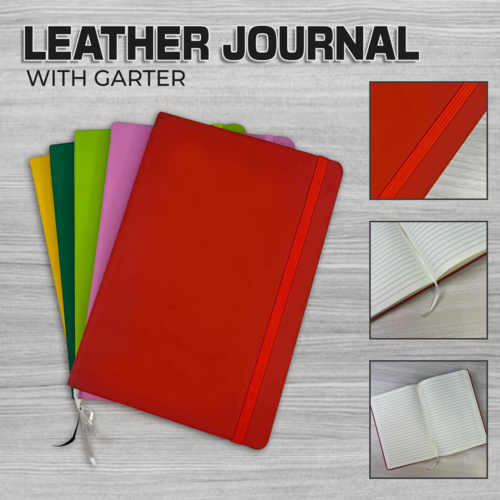 Leather Journal with garter Thumbnail
