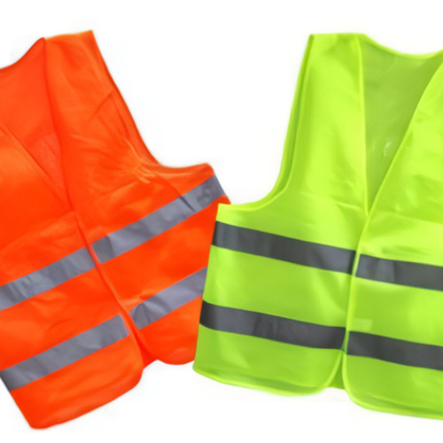 Reflectorized safety vest construction vest neon color Thumbnail