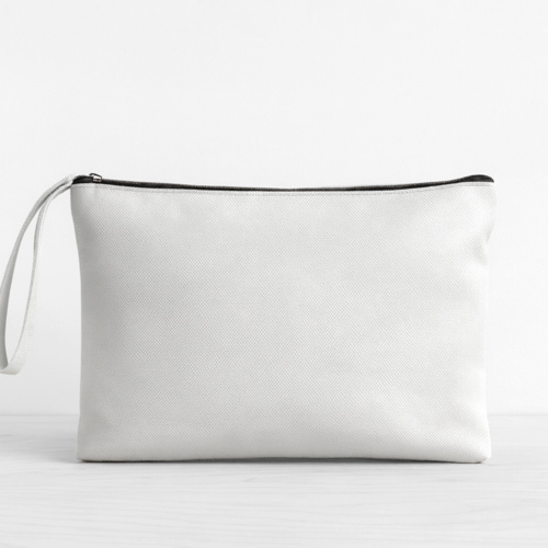 Canvas Pouch with Handle and Zipper Thumbnail