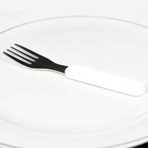 Polymer Handle Stainless Steel Fork for Kids Thumbnail