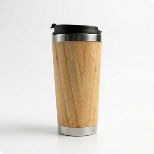 Bamboo Cup with Lid Thumbnail