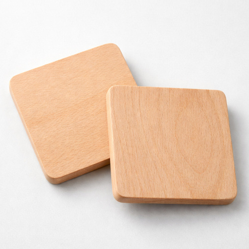 Square Wooden Coaster Thumbnail