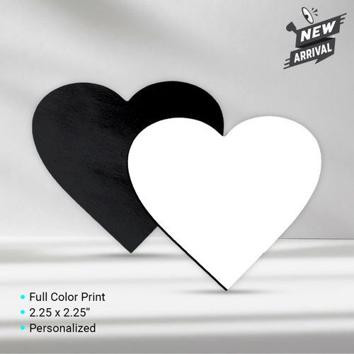 Aluminum Ref Magnet Heart Thumbnail