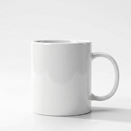 11oz Ceramic White Mug Thumbnail