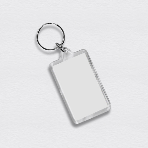 Acrylic Rectangular Keychain - K20 Thumbnail