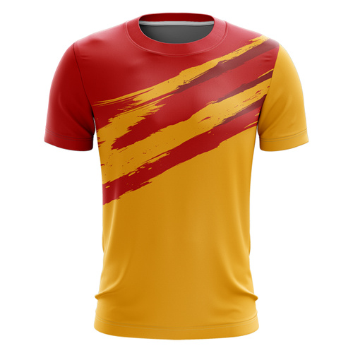 Abstract Grunge Design Full Print Roundneck Shirt Thumbnail