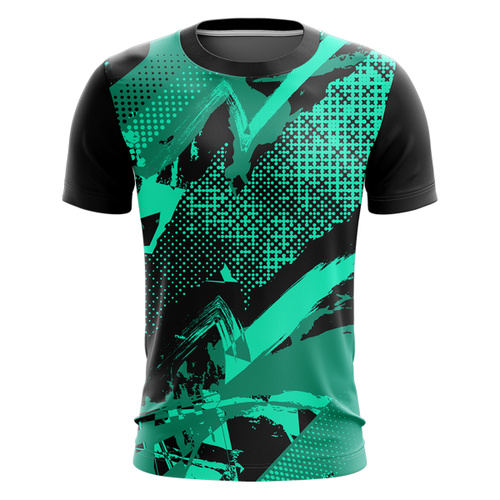 Grunge Design Full Print Roundneck Shirt Thumbnail