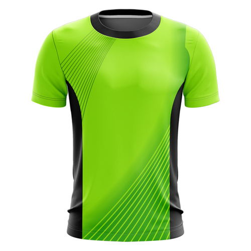 Linear Design Full Print Roundneck Shirt Thumbnail