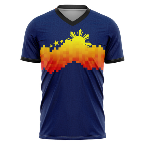 Philippine Design V-Neck Shirt Full Print Sublimation Thumbnail